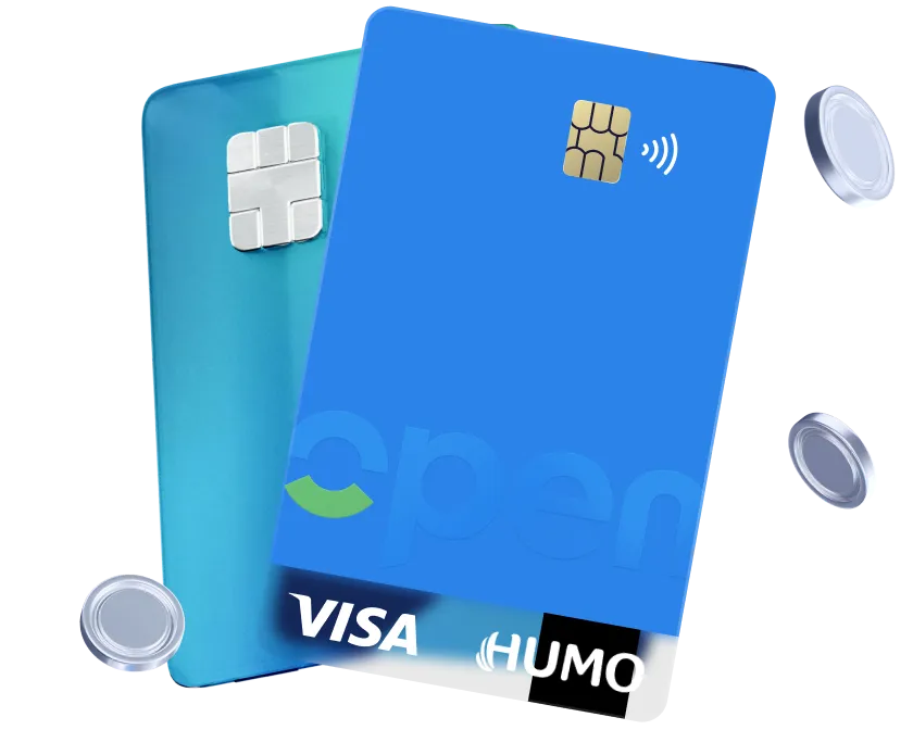 Debet karta HUMO - VISA